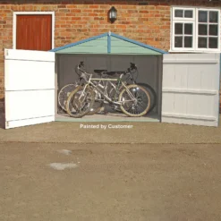 Shire 7 X 3ft Shiplap Double Door Bike Storage -Garden Outdoor Equipment Store 13505353 9064931992758897