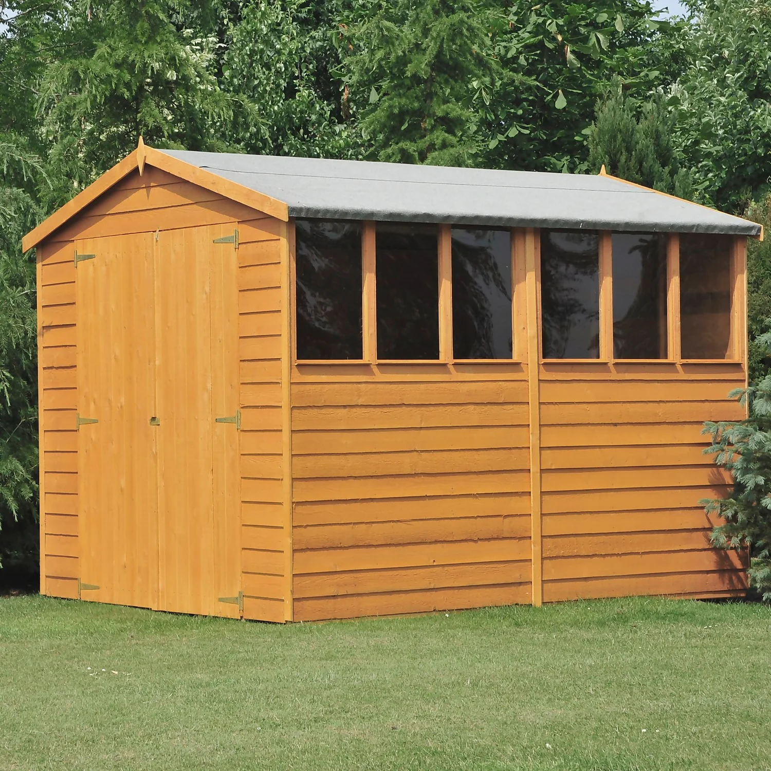 Shire 12x6ft Overlap Garden Shed - Including Installation 4 Shire 12x6ft Overlap Garden Shed - Including Installation - Image 2