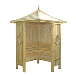 Shire 5x5 Corner Garden Arbour