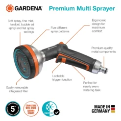 GARDENA Premium Multi-Sprayer -Garden Outdoor Equipment Store 13514456 1864936407805257