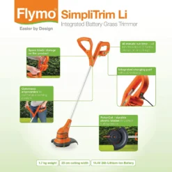 Flymo SimpliTrim Cordless Trimmer -Garden Outdoor Equipment Store 13524798 2204936634165709