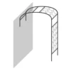 Agriframes Wall Arch - (H)2.3 X (W)1.8 X (D)0.45 M - Black -Garden Outdoor Equipment Store 13526225 1074936305066318