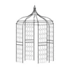 Agriframes Gothic Gazebo - (H)2.7 X (Diameter)1.8 M - Black 1 Agriframes Gothic Gazebo - (H)2.7 X (Diameter)1.8 M - Black -Garden Outdoor Equipment Store 13526250 2614936305238665