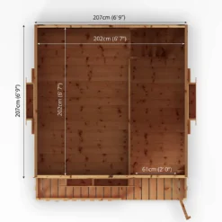 Country Living 7ft X 7ft Premium Sandon Double Storey Playhouse With Veranda Painted + Installation - Aurora Green 18 Country Living 7ft X 7ft Premium Sandon Double Storey Playhouse With Veranda Painted + Installation - Aurora Green -Garden Outdoor Equipment Store 13554918 3174949331952953
