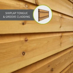 Mercia 14ft X 10ft Premium Shiplap Modular Workshop Shed -Garden Outdoor Equipment Store 13555756 1464949334902988