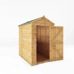 Mercia 6ft X 4ft Premium Windowless Shiplap Apex Shed -Garden Outdoor Equipment Store 13555764 1174949336484327