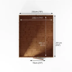 Mercia 10ft X 8ft Premium Windowless Shiplap Apex Shed - Including Installation -Garden Outdoor Equipment Store 13555792 2574949335462872
