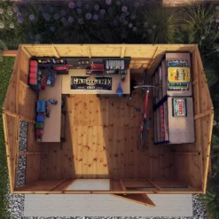 Mercia 10ft X 8ft Premium Shiplap Reverse Apex Shed - Including Installation 21 Mercia 10ft X 8ft Premium Shiplap Reverse Apex Shed - Including Installation -Garden Outdoor Equipment Store 13555795 2134949333204580