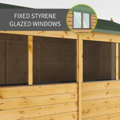 Mercia 10ft X 8ft Premium Shiplap Reverse Apex Shed - Including Installation 14 Mercia 10ft X 8ft Premium Shiplap Reverse Apex Shed - Including Installation -Garden Outdoor Equipment Store 13555795 8444949332689729