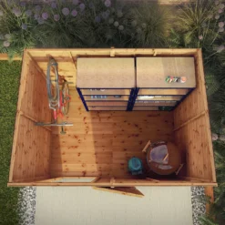 Mercia 8ft X 6ft Premium Shiplap Pent Shed -Garden Outdoor Equipment Store 13555801 3554949334692658