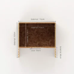 Mercia 5ft X 6ft Honeysuckle Wooden Playhouse 20 Mercia 5ft X 6ft Honeysuckle Wooden Playhouse -Garden Outdoor Equipment Store 13555812 2034949335962870