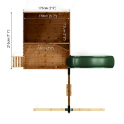 Mercia 5ft X 6ft Honeysuckle Wooden Playhouse - Installation Included 20 Mercia 5ft X 6ft Honeysuckle Wooden Playhouse - Installation Included -Garden Outdoor Equipment Store 13555816 3434951880080995