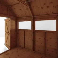 Mercia 8ft X 8ft Premium Shiplap Barn Shed 16 Mercia 8ft X 8ft Premium Shiplap Barn Shed -Garden Outdoor Equipment Store 13555853 1015029433465112