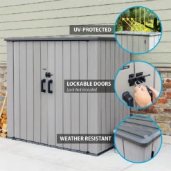 Lifetime Plastic Outdoor Utility Shed 13 Lifetime Plastic Outdoor Utility Shed -Garden Outdoor Equipment Store 13660825 1594949054162466