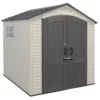 Lifetime Plastic Outdoor Storage Shed - 7x7ft -Garden Outdoor Equipment Store 13660826 2134949045547981