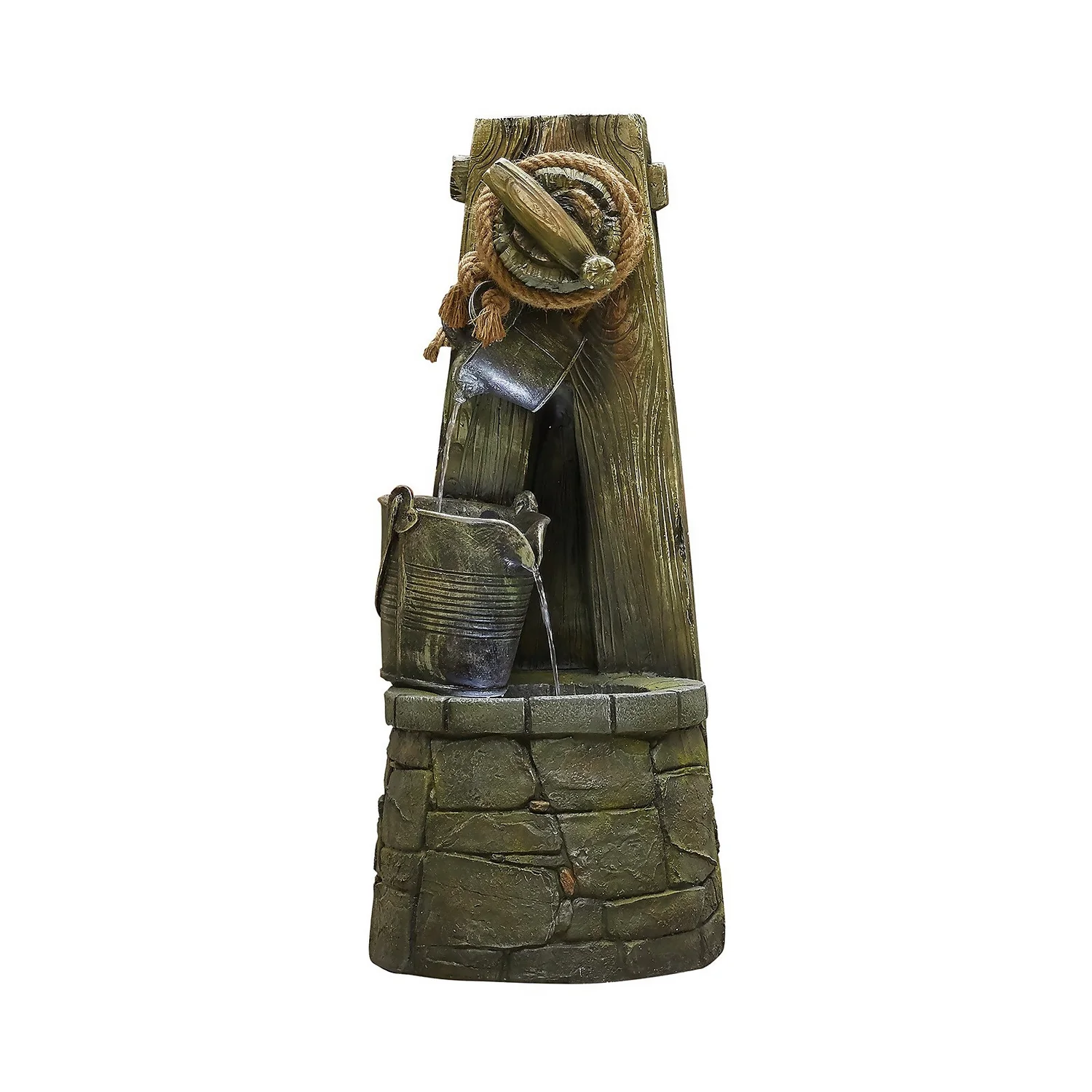 Stylish Fountain Enchanted Well Water Feature With LEDs 3 Stylish Fountain Enchanted Well Water Feature With LEDs