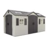 Lifetime 15 X 8ft Outdoor Storage Shed - Installation Included