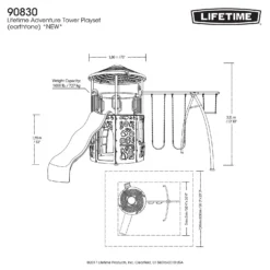 Lifetime Everest Multi Playset - Installation Included 21 Lifetime Everest Multi Playset - Installation Included -Garden Outdoor Equipment Store 13911319 1864978028417655