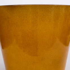 Glazed Finish Planter Mustard 40cm -Garden Outdoor Equipment Store 13928632 9765001956051199