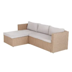Alexandria Rattan Effect Garden Corner Sofa Set -Garden Outdoor Equipment Store 13936306 1115022386545089