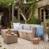 Alexandria Rattan Effect Garden Corner Sofa Set 1 Alexandria Rattan Effect Garden Corner Sofa Set -Garden Outdoor Equipment Store 13936306 2065044427124429
