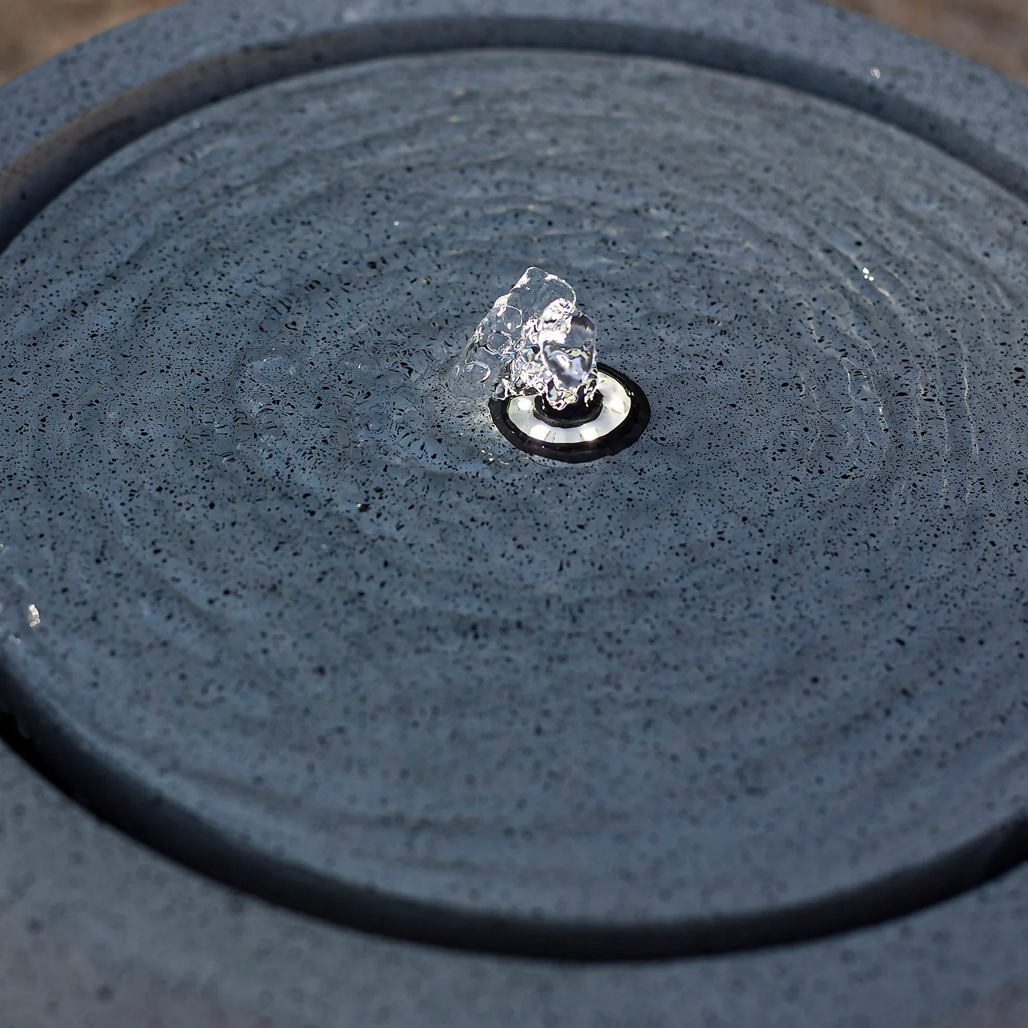 Stylish Fountain Nara Ripple Garden Water Feature With LEDs 7 Stylish Fountain Nara Ripple Garden Water Feature With LEDs - Image 5