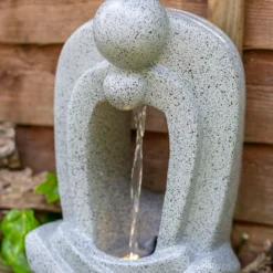 Stylish Fountain Zen Pour Garden Water Feature With LEDs 12 Stylish Fountain Zen Pour Garden Water Feature With LEDs -Garden Outdoor Equipment Store 13947173 3655005844923803