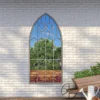 MirrorOutlet Buttercup Country Arch Extra Large Garden Mirror - 160x85cm -Garden Outdoor Equipment Store 13950570 1124987139570958
