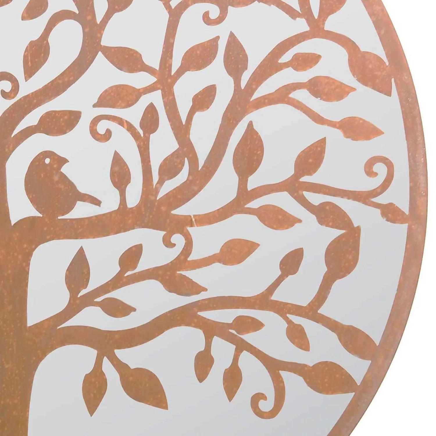 MirrorOutlet Stag Deer Round Garden Mirror - 100cm 4 MirrorOutlet Stag Deer Round Garden Mirror - 100cm - Image 2