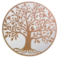 MirrorOutlet Stag Deer Round Garden Mirror - 100cm 7 MirrorOutlet Stag Deer Round Garden Mirror - 100cm -Garden Outdoor Equipment Store 13950585 4514987138931583