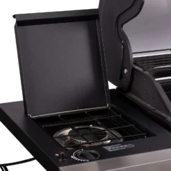 Outback Saturn Pro 4 Burner Gas BBQ - Blue 19 Outback Saturn Pro 4 Burner Gas BBQ - Blue -Garden Outdoor Equipment Store 13950666 2015000871764535