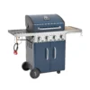 Outback Saturn Pro 4 Burner Gas BBQ - Blue -Garden Outdoor Equipment Store 13950666 9275022386771814