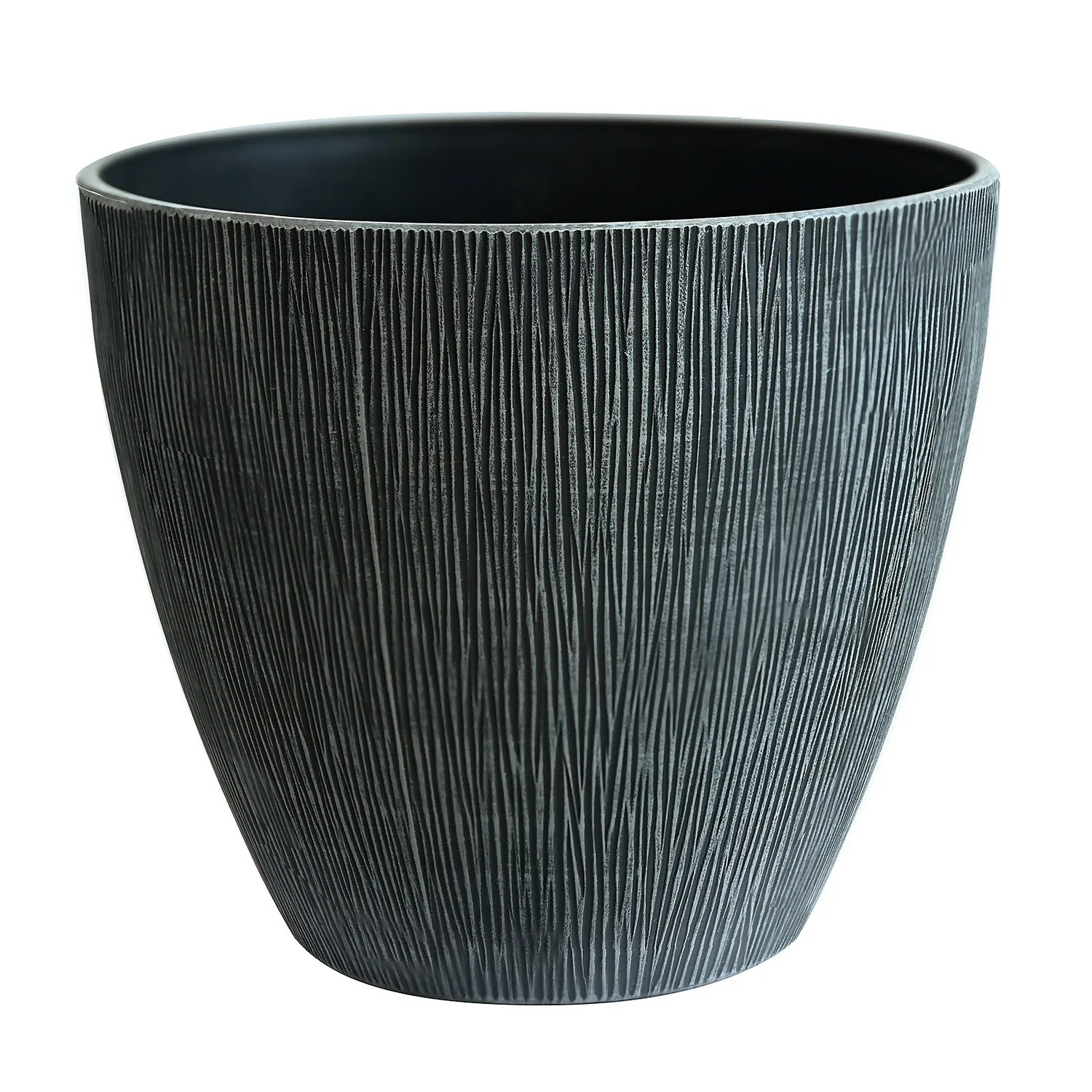 Grey Bark Planter - 23cm 3 Grey Bark Planter - 23cm