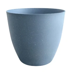 Grey Stone Look Planter - 33cm