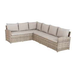 Matara Rattan Effect Corner Sofa Set -Garden Outdoor Equipment Store 13951470 2045021609439600