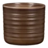 Scheurich Ripple Brown Indoor Pot - 28cm 2 Scheurich Ripple Brown Indoor Pot - 28cm -Garden Outdoor Equipment Store 13953258 1134987120062912