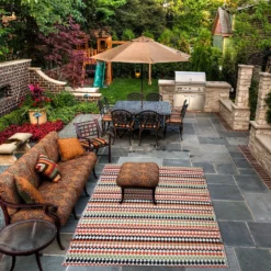 Homebase Outdoor Rug - Bohemian 240x300cm -Garden Outdoor Equipment Store 13953343 1934989199474581