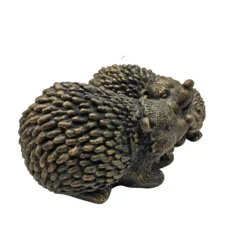 Bronze Look Hedgehog Family Garden Ornament -Garden Outdoor Equipment Store 13965951 4705014596906324