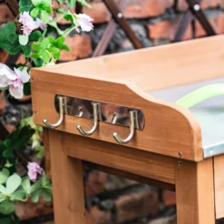 Garden Potting Bench With Two Drawers & Shelf -Garden Outdoor Equipment Store 13967031 1955014369363851