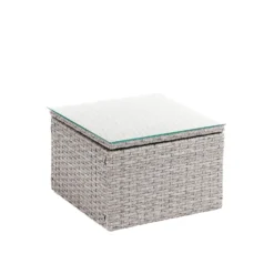 Alexandria Rattan Effect Garden Corner Sofa Set - Ash Grey 13 Alexandria Rattan Effect Garden Corner Sofa Set - Ash Grey -Garden Outdoor Equipment Store 13971225 7715022704506515