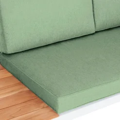 Spirit Metal Garden Corner Sofa Set - Green 10 Spirit Metal Garden Corner Sofa Set - Green -Garden Outdoor Equipment Store 13996531 1615055071504529
