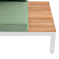 Spirit Metal Garden Corner Sofa Set - Green 11 Spirit Metal Garden Corner Sofa Set - Green -Garden Outdoor Equipment Store 13996531 7415055071573595