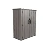 LIFETIME 1500L Vertical Storage Shed - Rough-Cut Brown -Garden Outdoor Equipment Store 13997404 1254999835218155