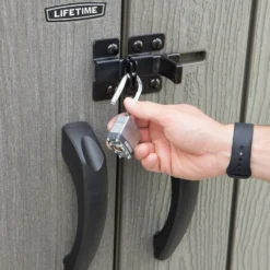 LIFETIME 1500L Vertical Storage Shed - Rough-Cut Brown 19 LIFETIME 1500L Vertical Storage Shed - Rough-Cut Brown -Garden Outdoor Equipment Store 13997404 4774999835592939