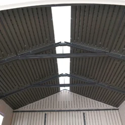 Lifetime 7x7ft Outdoor Storage Shed - Beige 16 Lifetime 7x7ft Outdoor Storage Shed - Beige -Garden Outdoor Equipment Store 13997407 2144999834894551