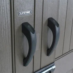 Lifetime 7x7ft Outdoor Storage Shed - Beige 19 Lifetime 7x7ft Outdoor Storage Shed - Beige -Garden Outdoor Equipment Store 13997407 8414999835023317