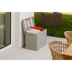 Toomax Garden Storage Box 160L - Warm Grey 18 Toomax Garden Storage Box 160L - Warm Grey -Garden Outdoor Equipment Store 13997480 1485004537275055