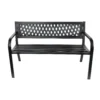 Black Steel Garden Bench 2 Black Steel Garden Bench -Garden Outdoor Equipment Store 14005779 1775018249429760