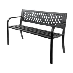 Black Steel Garden Bench 9 Black Steel Garden Bench -Garden Outdoor Equipment Store 14005779 7435018249610474