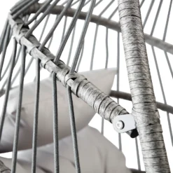 Grey Single Garden Hanging Chair 10 Grey Single Garden Hanging Chair -Garden Outdoor Equipment Store 14005785 1125036152260456